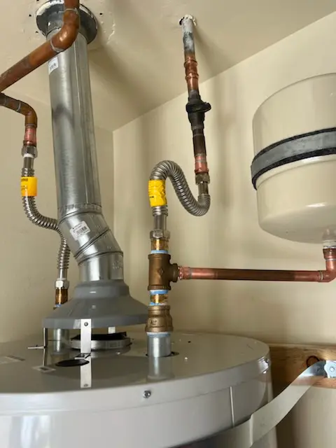 Water heater installation and plumbing repair in Somerset